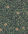 Midnight Blue Solliden Ett Hem, Öland Wallpaper by Sandberg