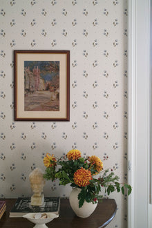 S10469 Misty Blue Siv Ett Hem, Öland Wallpaper by Sandberg