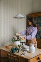 S10473 Spring Green Erik Ett Hem, Öland Wallpaper by Sandberg