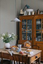 S10474 Indigo Blue Erik Ett Hem, Öland Wallpaper by Sandberg