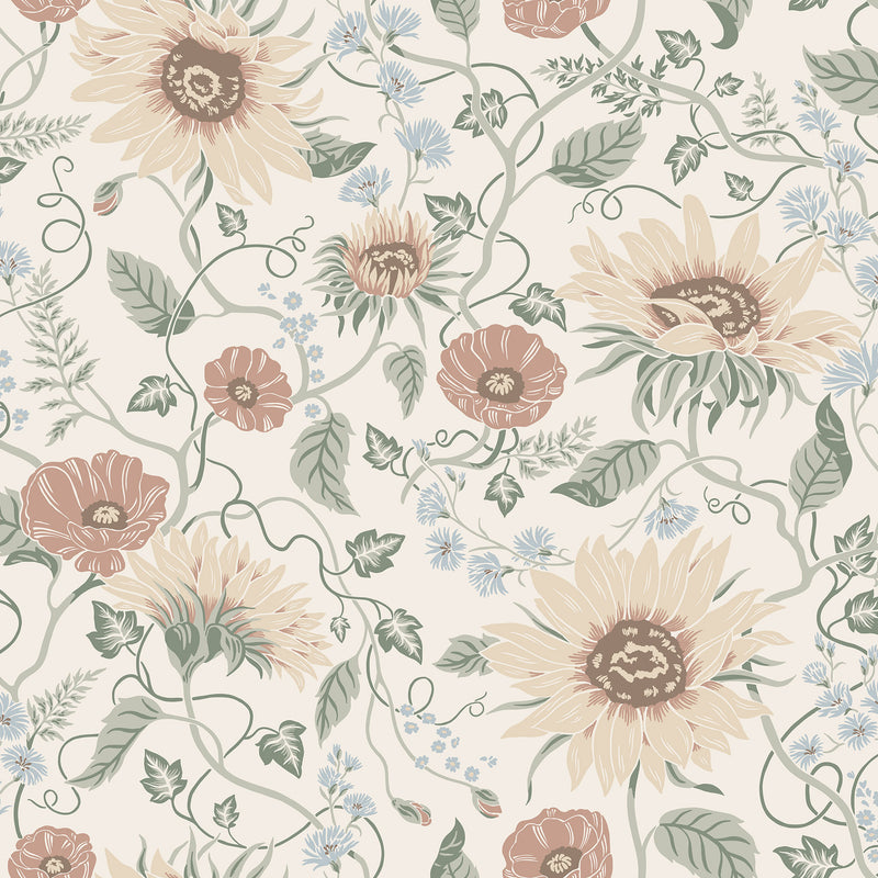 S10478 Colorful Solveig Ett Hem, Öland Wallpaper by Sandberg