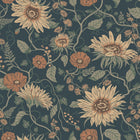 S10480 Midnight Blue Solveig Ett Hem, Öland Wallpaper by Sandberg