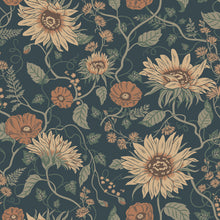 S10480 Midnight Blue Solveig Ett Hem, Öland Wallpaper by Sandberg