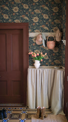 S10480 Midnight Blue Solveig Ett Hem, Öland Wallpaper by Sandberg
