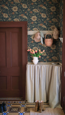 S10480 Midnight Blue Solveig Ett Hem, Öland Wallpaper by Sandberg
