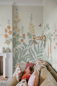 S10481 Peach Aino Ett Hem, Öland Mural by Sandberg