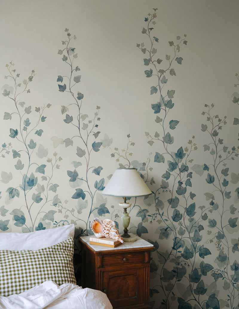 S10485 Blue Ivy Ett Hem, Öland Mural by Sandberg