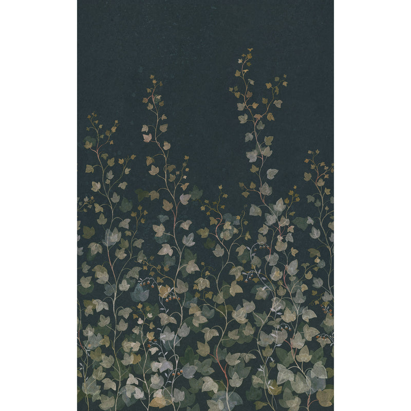 S10486 Midnight Blue Ivy Ett Hem, Öland Mural by Sandberg