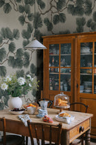 S10488 Green Pine Mural Ett Hem, Öland Mural by Sandberg