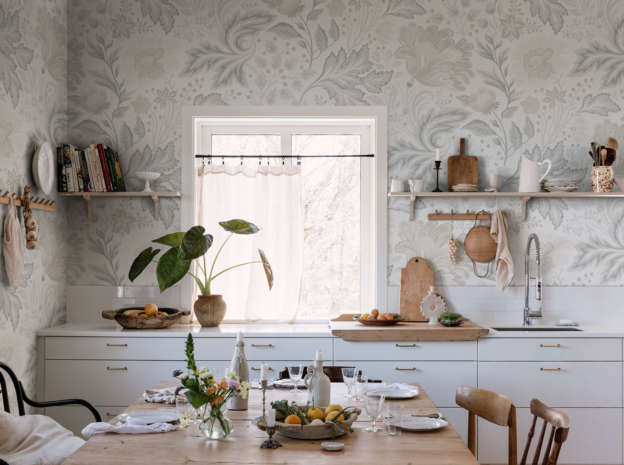 S10493 Pastel Ava Mural Sandberg Edition Mural by Sandberg