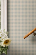 S10503 Misty Blue Harry Trädgården Wallpaper by Sandberg