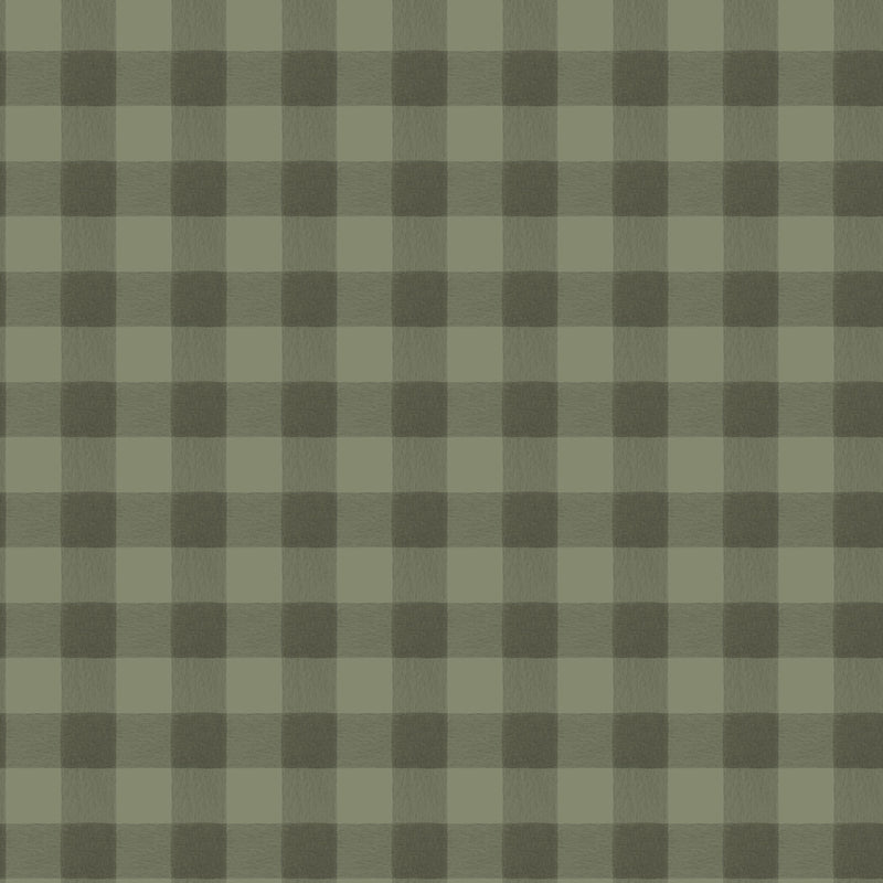 S10504 Forest Green Harry Trädgården Wallpaper by Sandberg