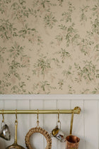 S10506 Pink Lovisa Trädgården Wallpaper by Sandberg