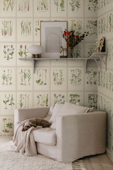 S10508 Oat Botanica Trädgården Mural by Sandberg