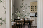 S10518 Green Josefine Trädgården Mural by Sandberg