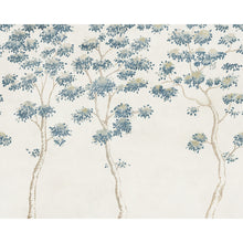S10526 Blue Wilhelm Trädgården Mural by Sandberg