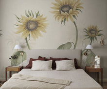 S10527 Yellow Sunflowers Sandberg Edition Mural by Sandberg