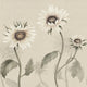 White Sunflowers Ett Hem, Öland Mural by Sandberg