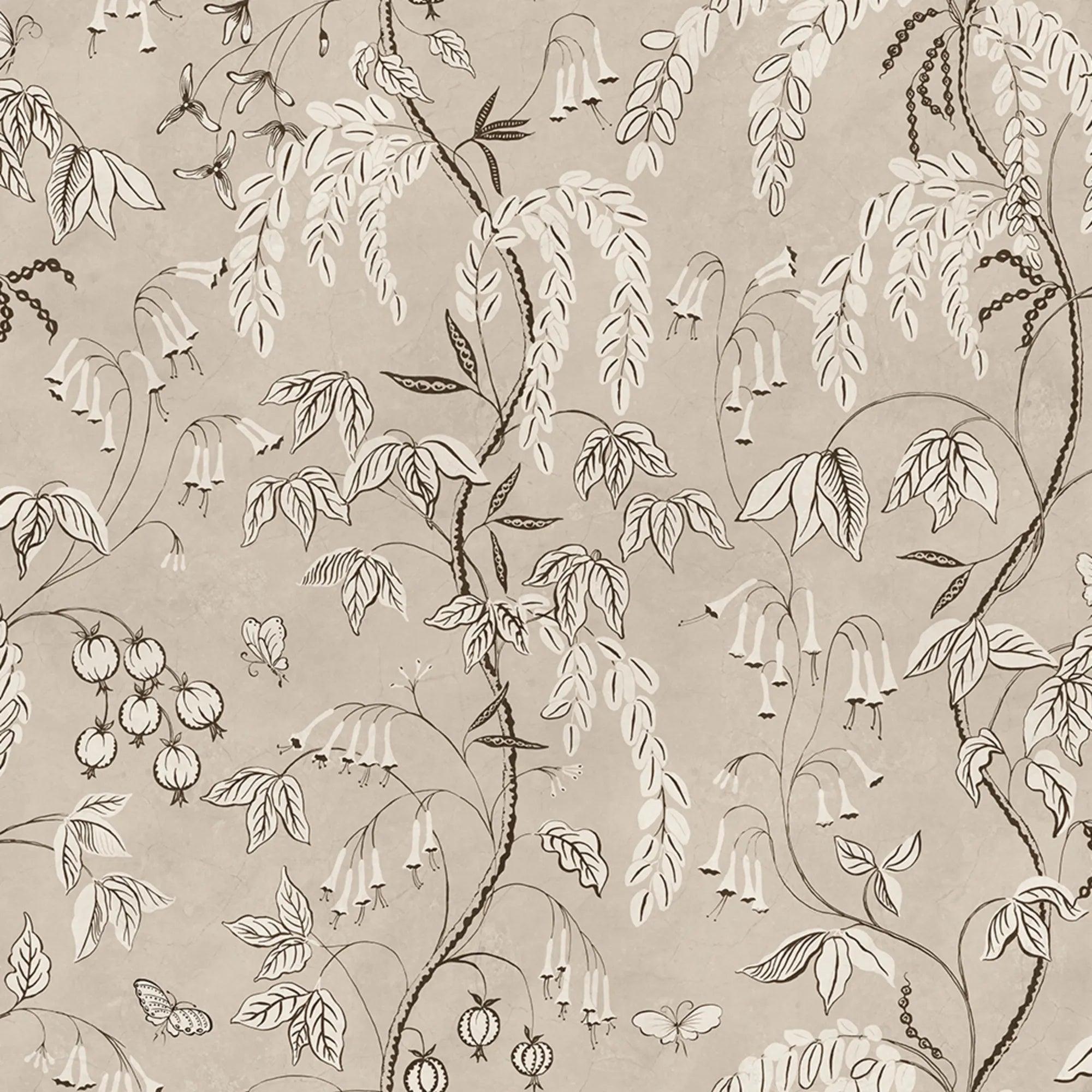 S10531 Sand Ottilia Herbarium Mural by Sandberg