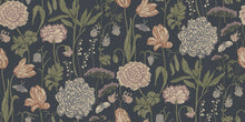 S10534 Dark Blue Aurelie Mural Sandberg Edition Mural by Sandberg