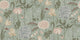 Turquoise Aurelie Mural Sandberg Edition Mural by Sandberg