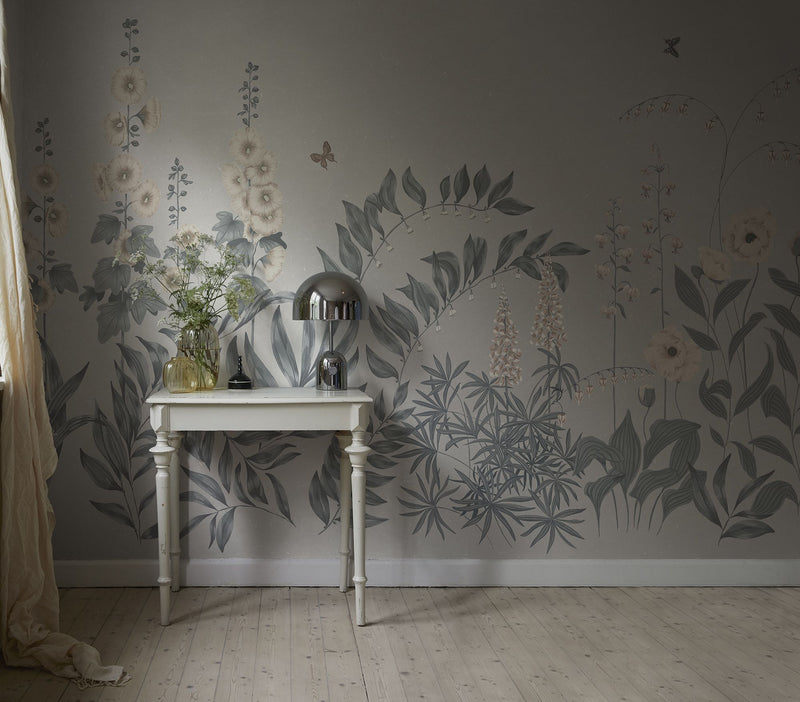 S10538 Indigo Blue Aino Sandberg Edition Mural by Sandberg