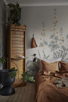 S10538 Indigo Blue Aino Sandberg Edition Mural by Sandberg