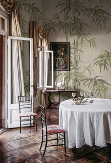 S10540 Green Leon Mural Palm Garden Mural by Sandberg