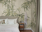 S10540 Green Leon Mural Palm Garden Mural by Sandberg