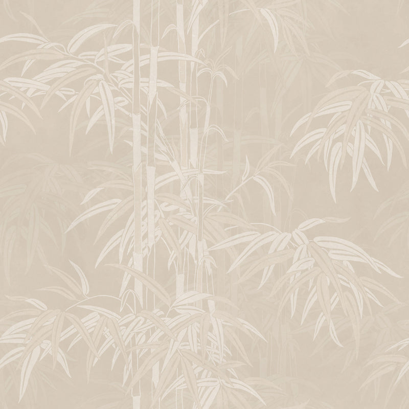 S10541 Beige Leon Mural Palm Garden Mural by Sandberg