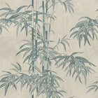S10542 Blue Leon Mural Palm Garden Mural by Sandberg