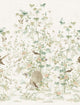 Light Green Chinoiserie Garden Chinoiserie Garden Mural by Sandberg
