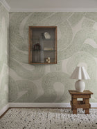 S10548 Green Zen Mural Sandberg Edition Mural by Sandberg