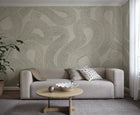 S10548 Green Zen Mural Sandberg Edition Mural by Sandberg