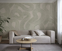 S10548 Green Zen Mural Sandberg Edition Mural by Sandberg