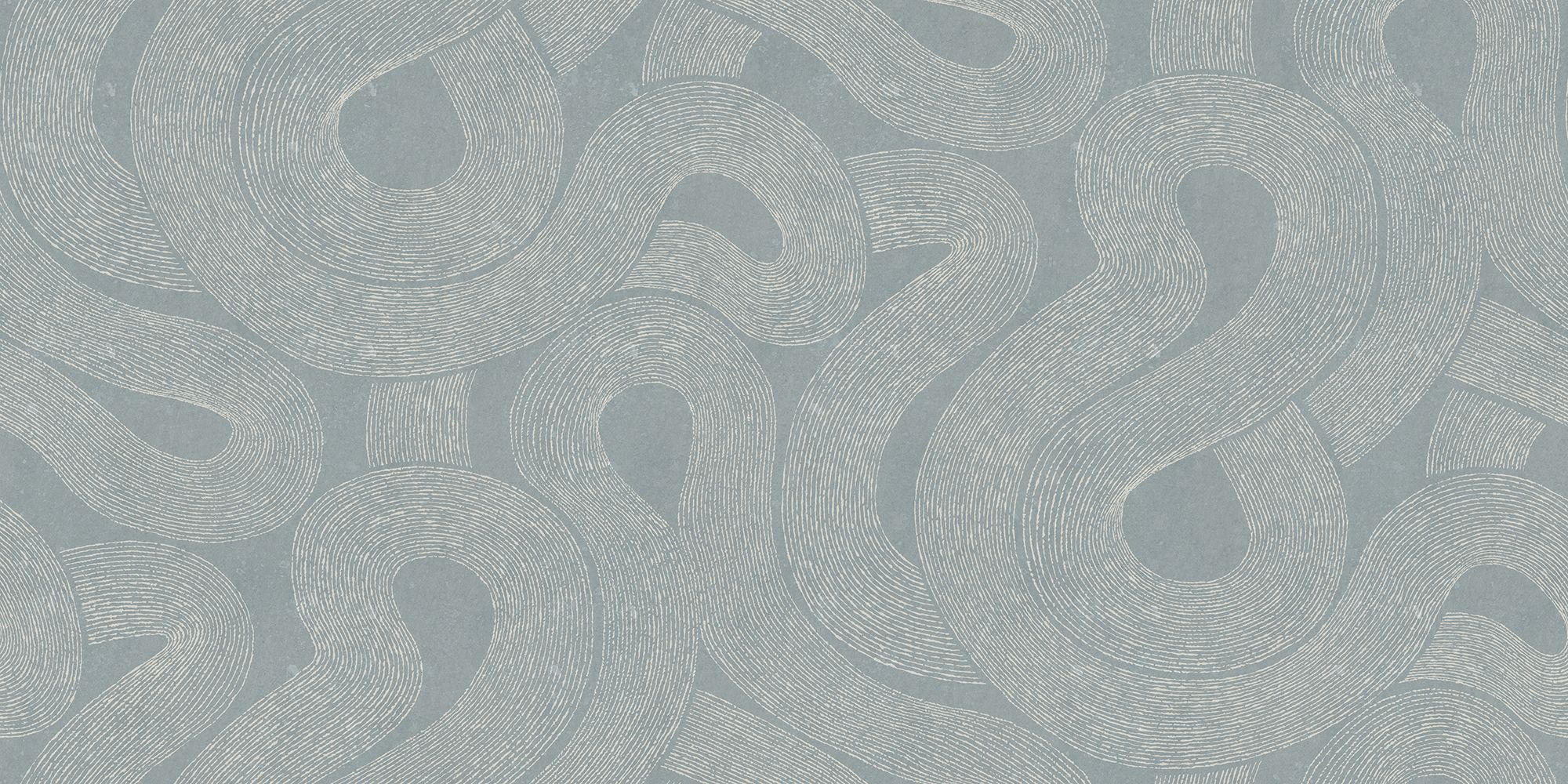 S10549 Misty Blue Zen Mural Sandberg Edition Mural by Sandberg