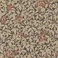 Charcoal Linnea Trädgården Wallpaper by Sandberg