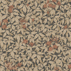 S10559 Charcoal Linnea Trädgården Wallpaper by Sandberg