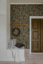S10561 Brown Charlotta Trädgården Wallpaper by Sandberg