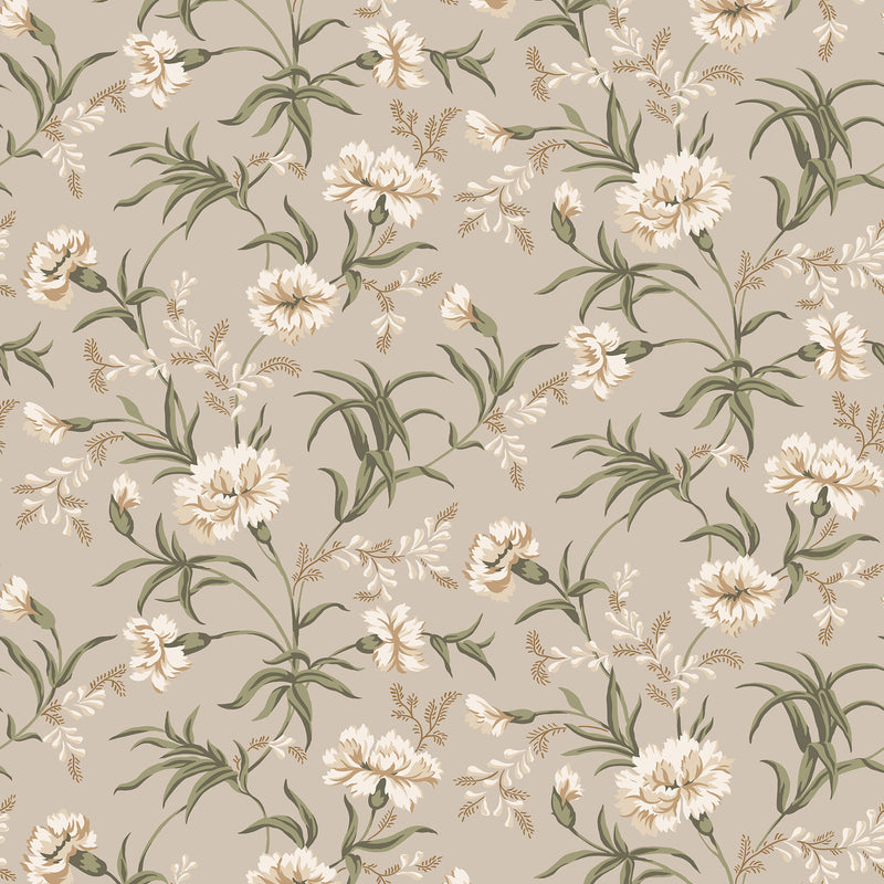 S10563 Clay Emilie Trädgården Wallpaper by Sandberg