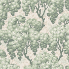 S10564 Green Ragnvi Trädgården Wallpaper by Sandberg