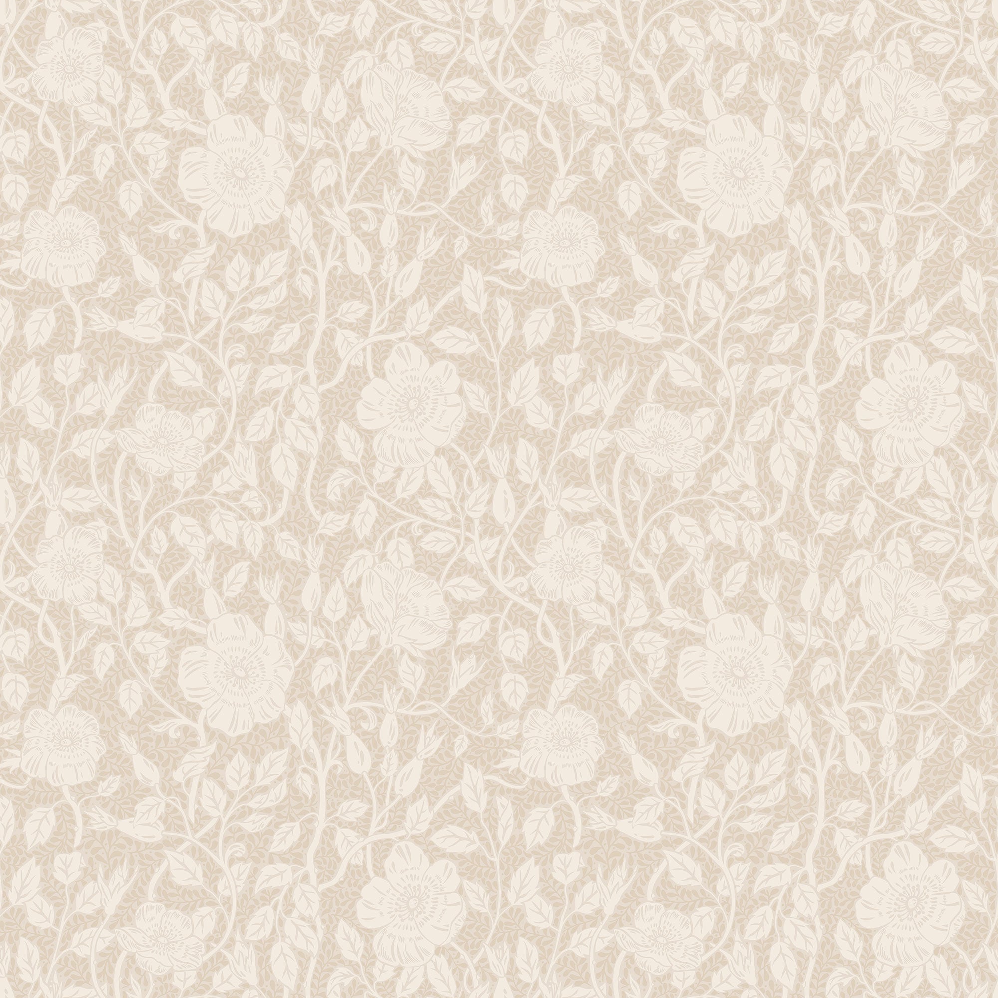 S10567 Sandstone Anton Trädgården Wallpaper by Sandberg