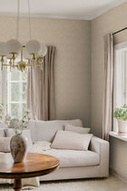 S10570 Beige Emil Trädgården Wallpaper by Sandberg