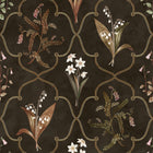 S10577 Dark Louise Herbarium Mural by Sandberg