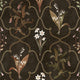 Dark Louise Herbarium Mural by Sandberg