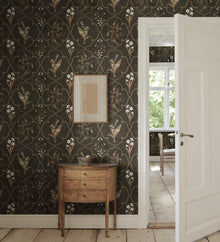 S10577 Dark Louise Herbarium Mural by Sandberg