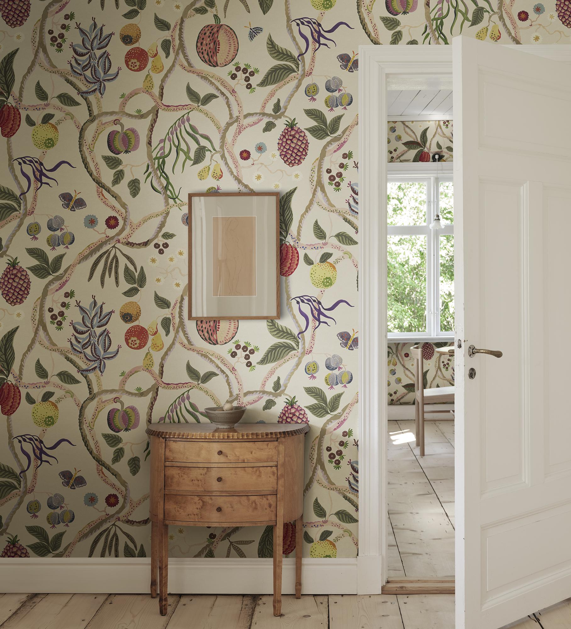 S10579 Multi Tree of Life Mural Herbarium Mural by Sandberg