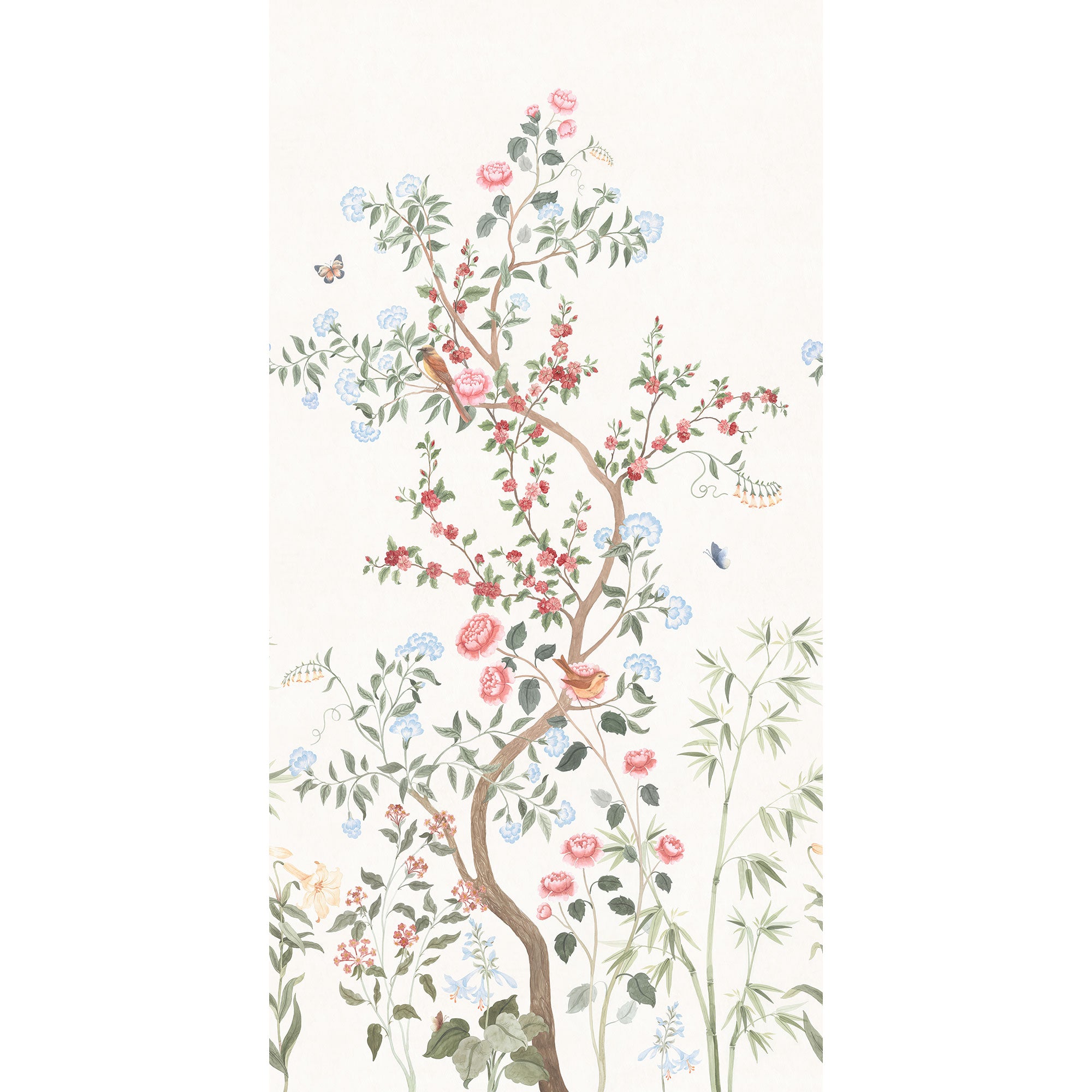 S10586 Colorful Eleonora Herbarium Mural by Sandberg