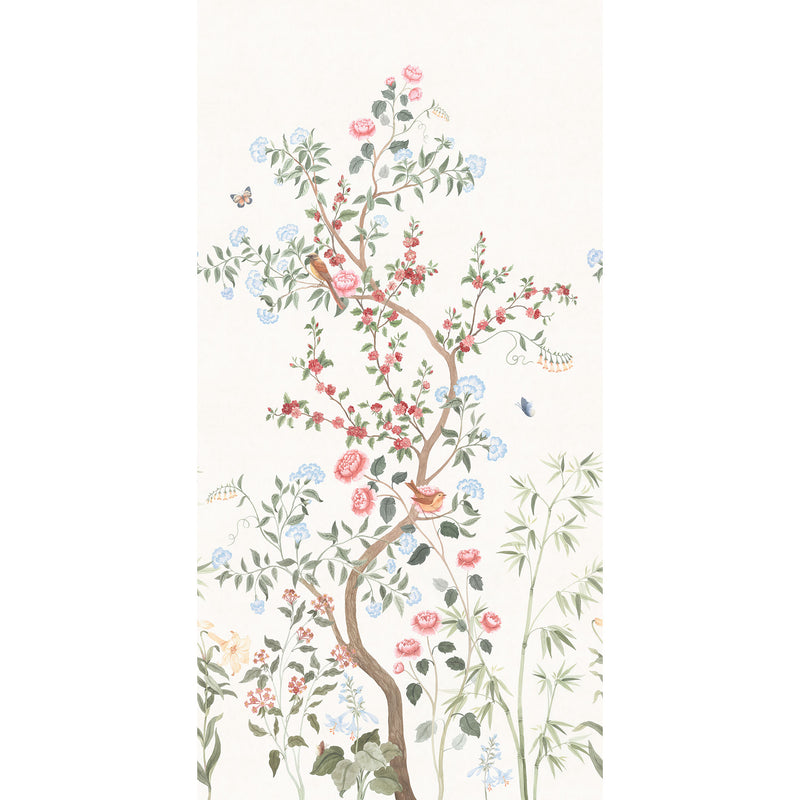 S10586 Colorful Eleonora Herbarium Mural by Sandberg