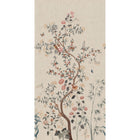 S10588 Misty Blue Eleonora Herbarium Mural by Sandberg